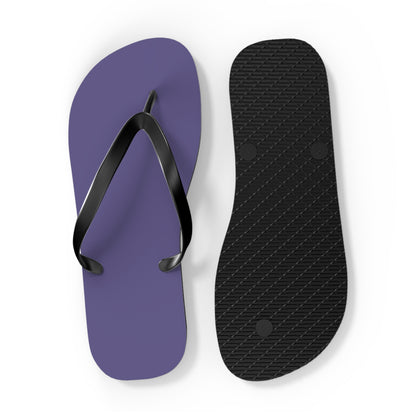 True Holiday Seduction Purple Solids Flip Flops