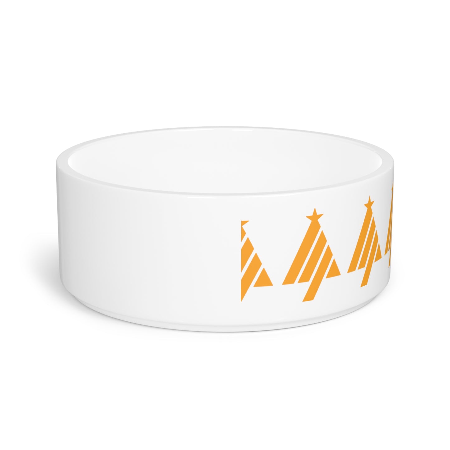 True Holiday Citrus Blast Yellow Solids Pet Bowl