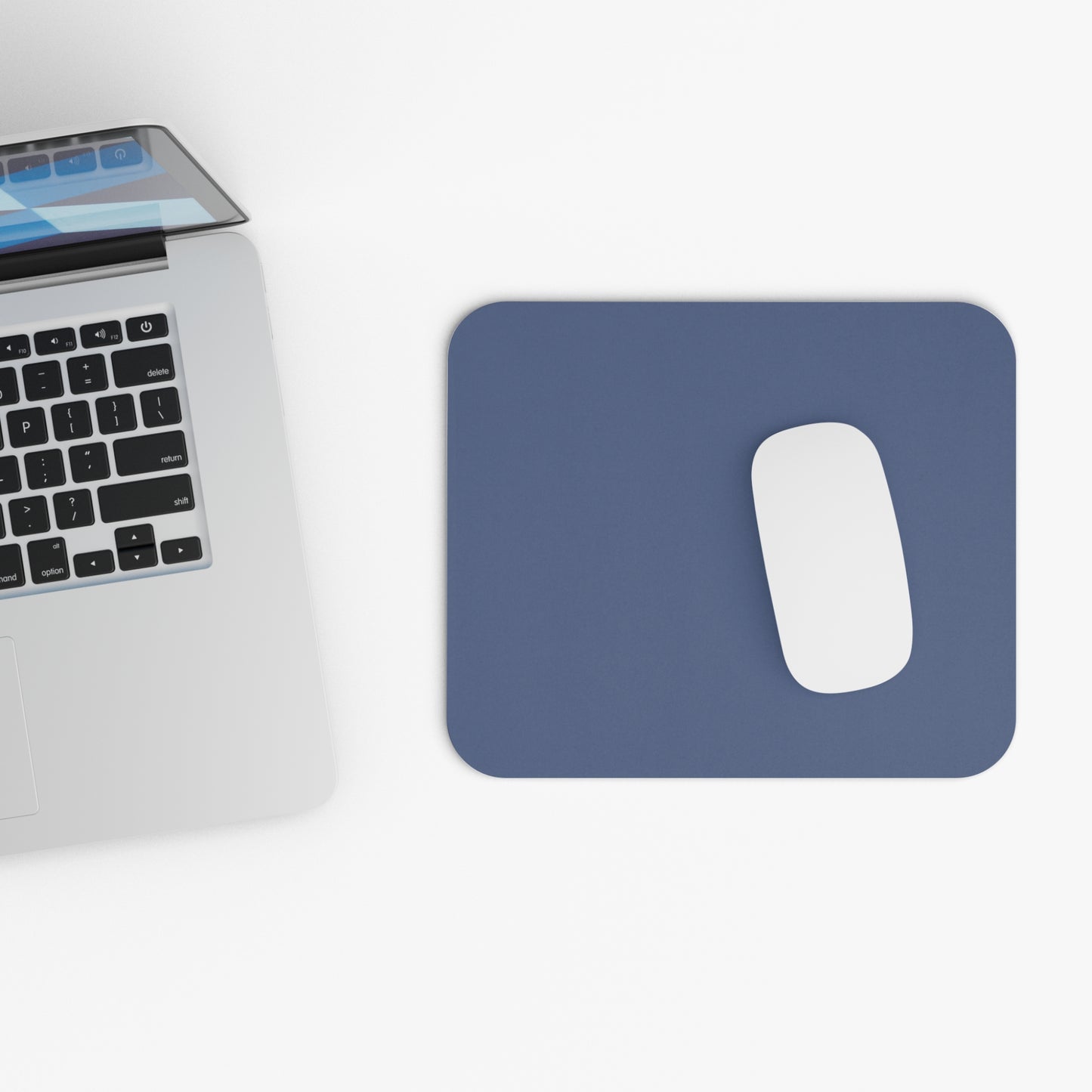 True Holiday Blue Nova Blue Solids Mouse Pad