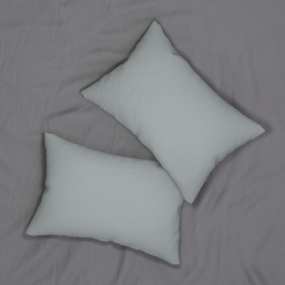 True Holiday Marina Gray Gray Solids 20" x 14" Rectangular Throw Pillow