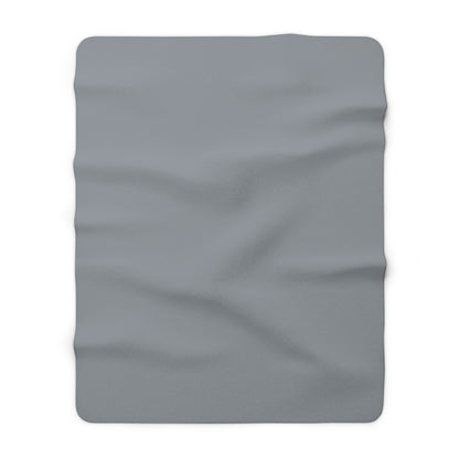 True Holiday Gray Cardigan Gray Solids Throw Blanket