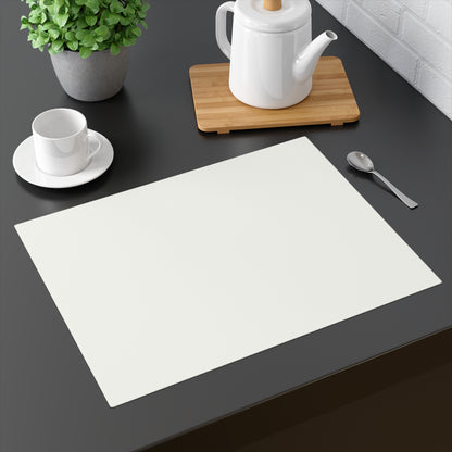 True Holiday White Heron White Solids Placemat