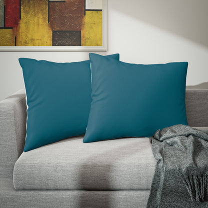 True Holiday Deep Ocean Blue Solids Pillow Sham
