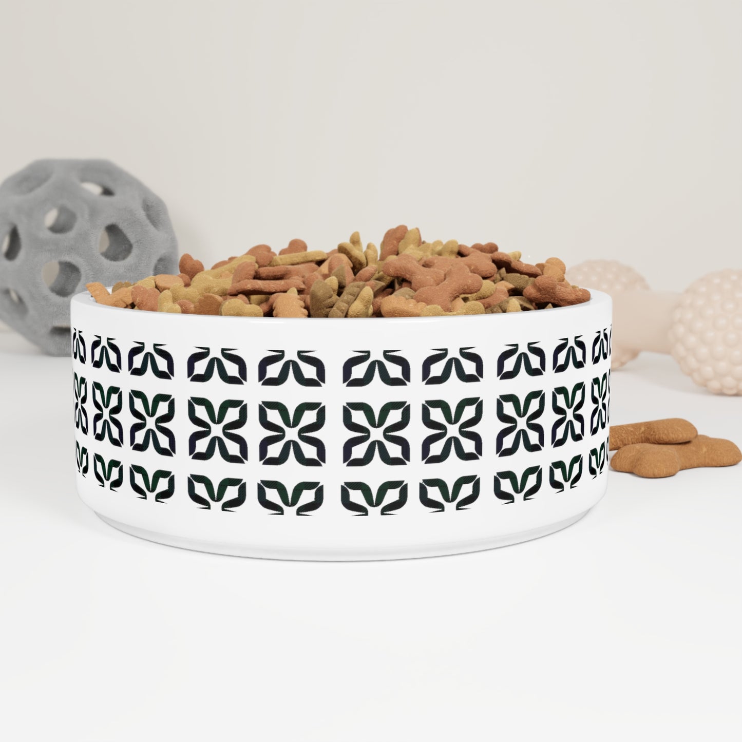 True Holiday Black Watch Tartan Plaid Pet Bowl