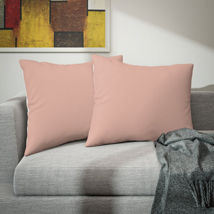 True Holiday Teacup Rose Orange Solids Pillow Sham