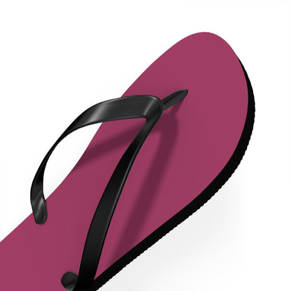 True Holiday Gypsy Pink Red Solids Flip Flops