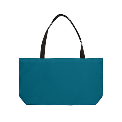 True Holiday Deep Ocean Blue Solids Beach Bag
