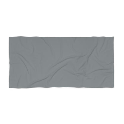 True Holiday Shaker Gray Gray Solids Beach & Pool Towel