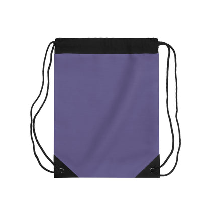 True Holiday Seduction Purple Solids Drawstring Bag