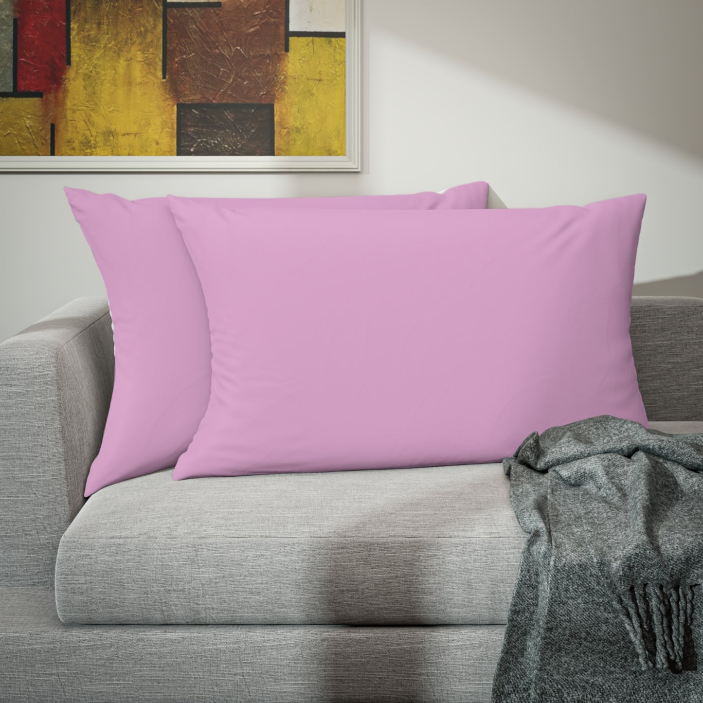 True Holiday Pretty Pink Red Solids Pillow Sham