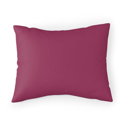 True Holiday Gypsy Pink Red Solids Pillow Sham