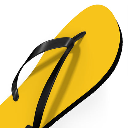 True Holiday Sun Kissed Yellow Solids Flip Flops