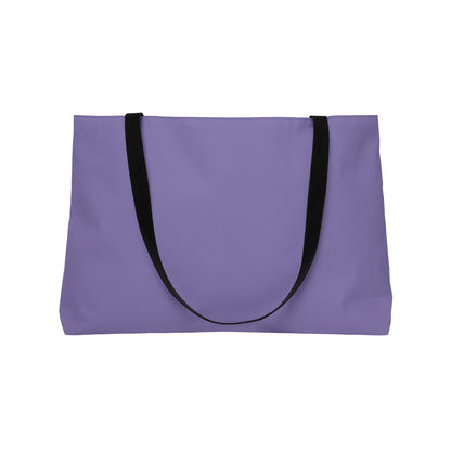 True Holiday Charmed Violet Purple Solids Beach Bag