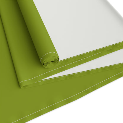 True Holiday Iguana Green Solids Table Runner