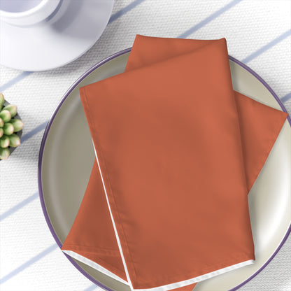 True Holiday Autumn Cover Orange Solids Napkins