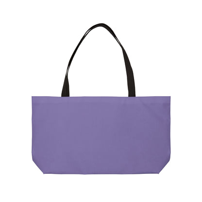 True Holiday Charmed Violet Purple Solids Beach Bag