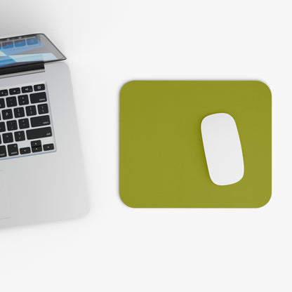 True Holiday Dark Lime Green Solids Mouse Pad