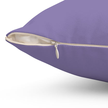 True Holiday Charmed Violet Purple Solids 20" Square Throw Pillow