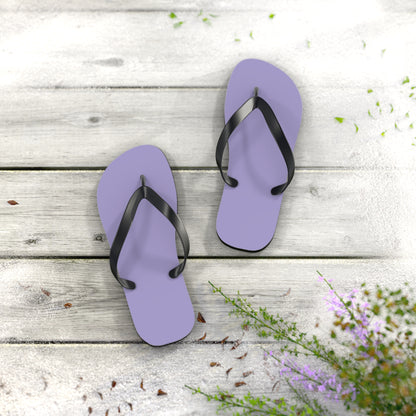 True Holiday Mighty Aphrodite Purple Solids Flip Flops