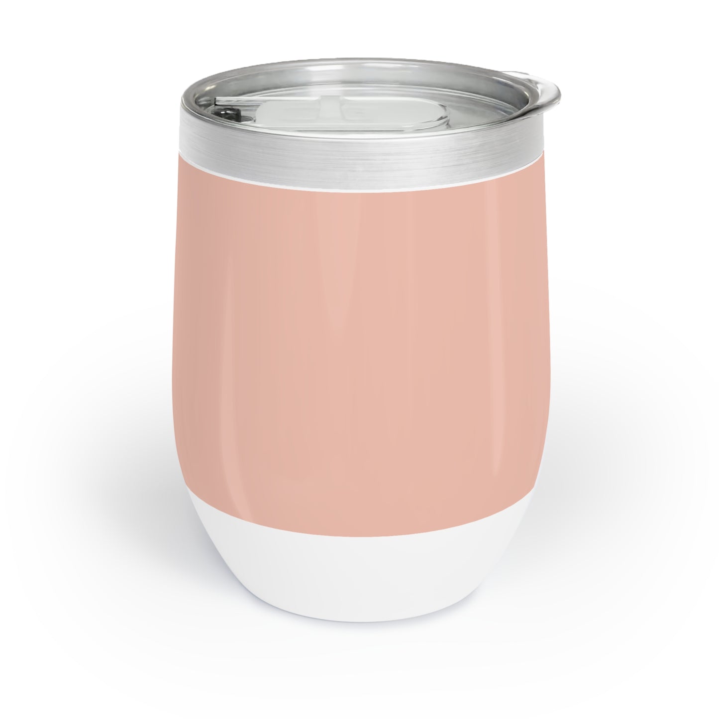 True Holiday Teacup Rose Orange Solids Chill Wine Tumbler