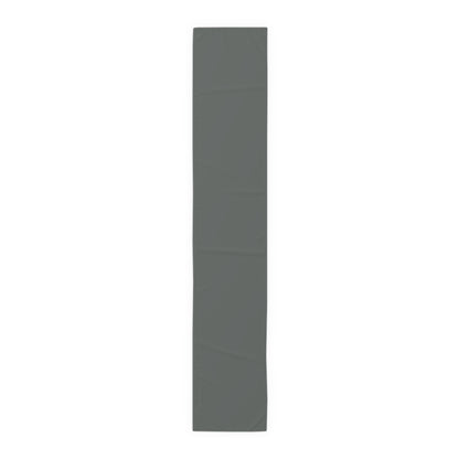 True Holiday Kitty Gray Gray Solids Table Runner