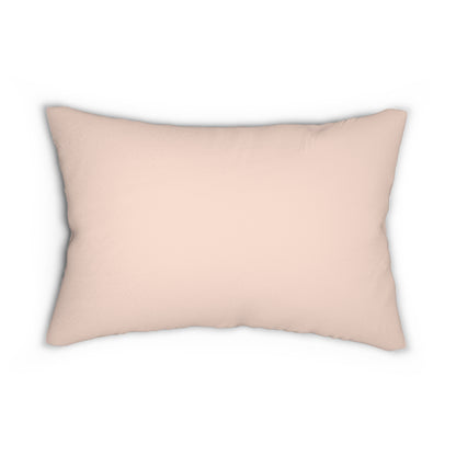 True Holiday Sunlit Coral Orange Solids 20" x 14" Rectangular Throw Pillow