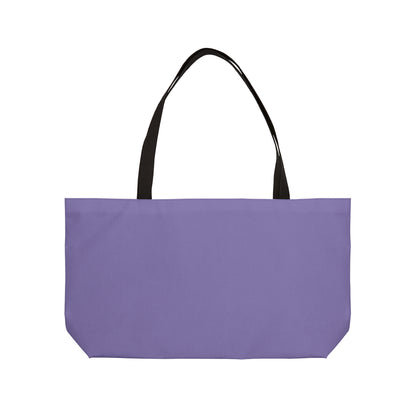 True Holiday Charmed Violet Purple Solids Beach Bag