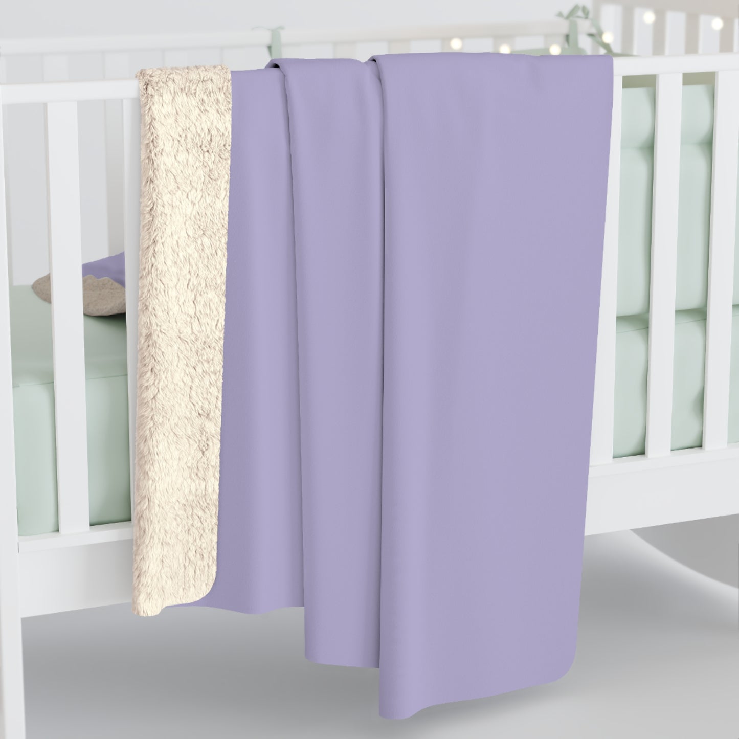 True Holiday Heather Plum Purple Solids Throw Blanket