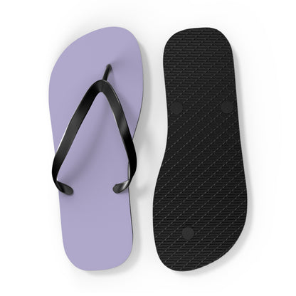 True Holiday Heather Plum Purple Solids Flip Flops
