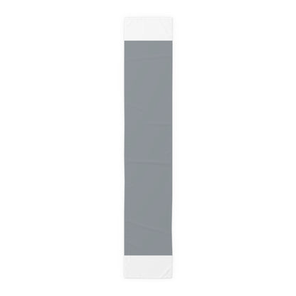 True Holiday Gray Cardigan Gray Solids Table Runner
