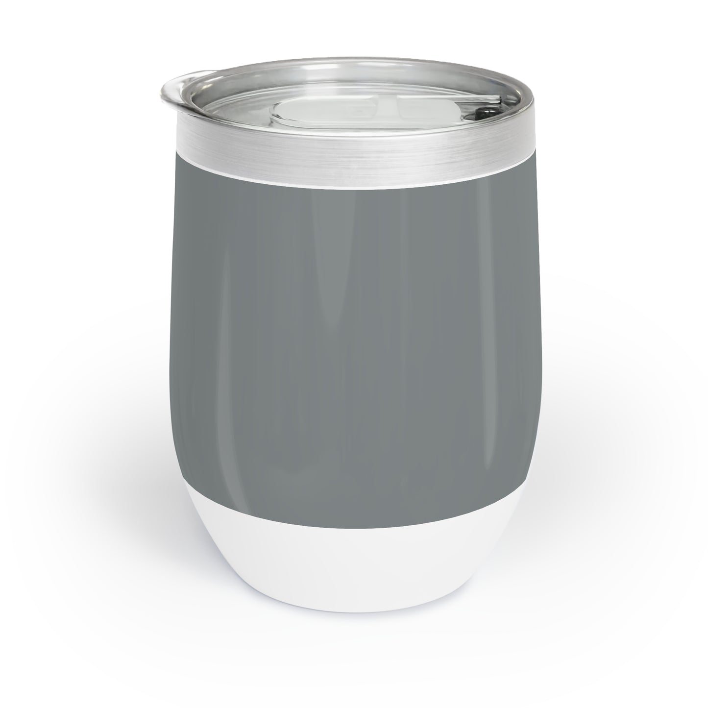 True Holiday Shaker Gray Gray Solids Chill Wine Tumbler