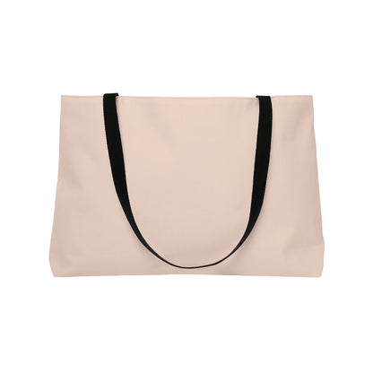 True Holiday Sunlit Coral Orange Solids Beach Bag