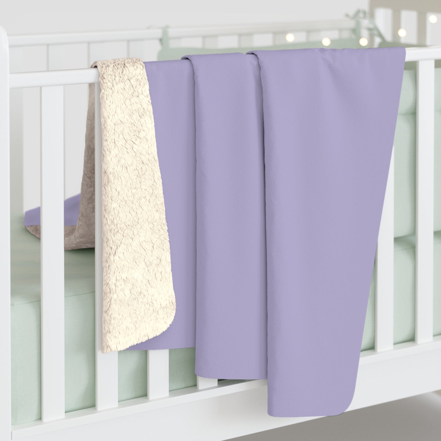 True Holiday Heather Plum Purple Solids Throw Blanket