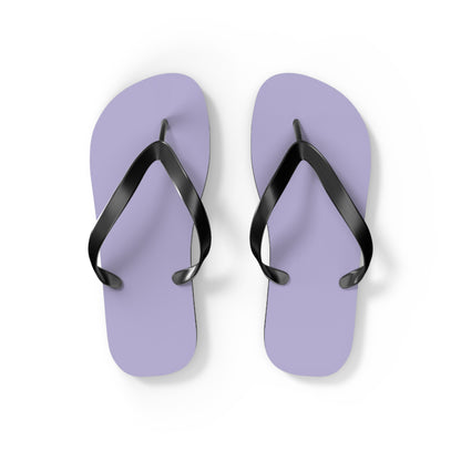 True Holiday Heather Plum Purple Solids Flip Flops