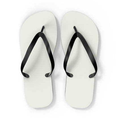 True Holiday White Heron White Solids Flip Flops