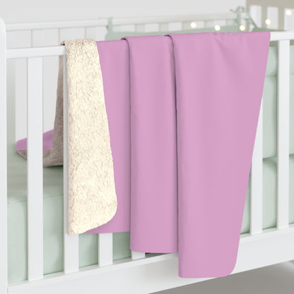 True Holiday Pretty Pink Solids Throw Blanket