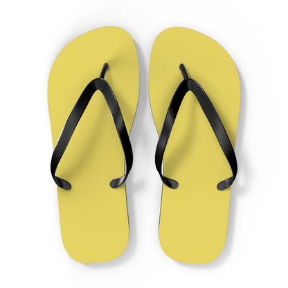 True Holiday Limelight Green Solids Flip Flops