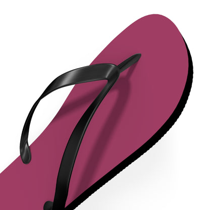 True Holiday Gypsy Pink Red Solids Flip Flops