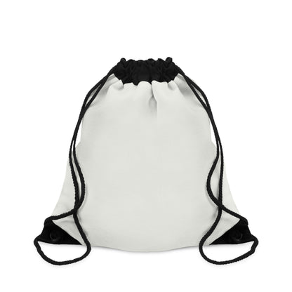 True Holiday White Heron White Solids Drawstring Bag