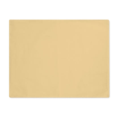 True Holiday Honeybee Yellow Solids Placemat