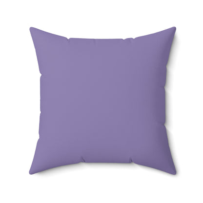 True Holiday Charmed Violet Purple Solids 20" Square Throw Pillow