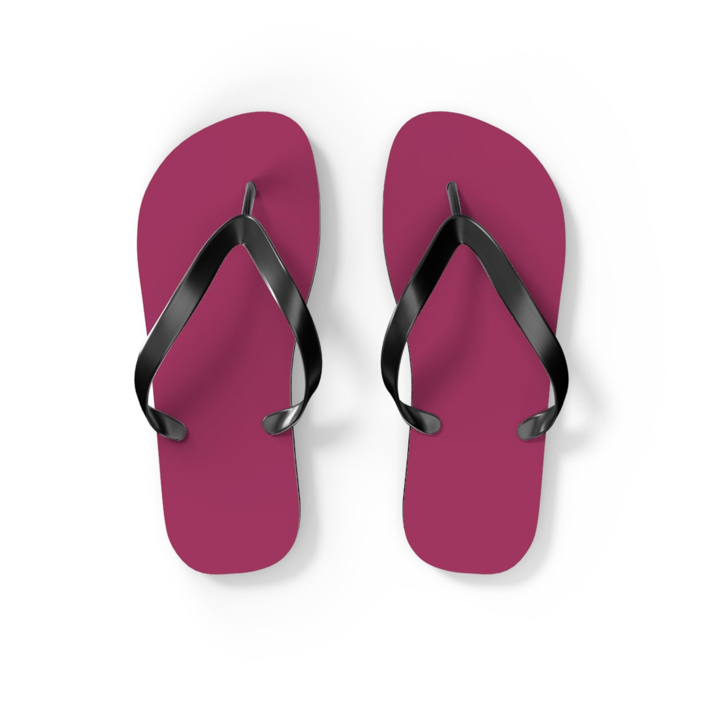 True Holiday Gypsy Pink Red Solids Flip Flops