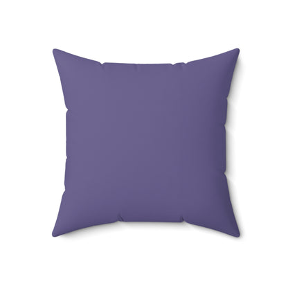 True Holiday Seduction Purple Solids 18" Square Throw Pillow