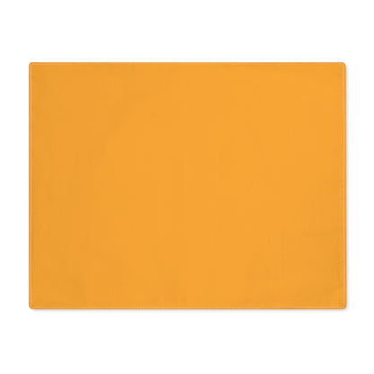 True Holiday Citrus Blast Yellow Solids Placemat