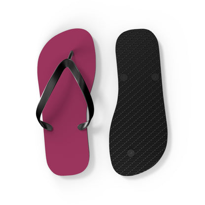 True Holiday Gypsy Pink Red Solids Flip Flops