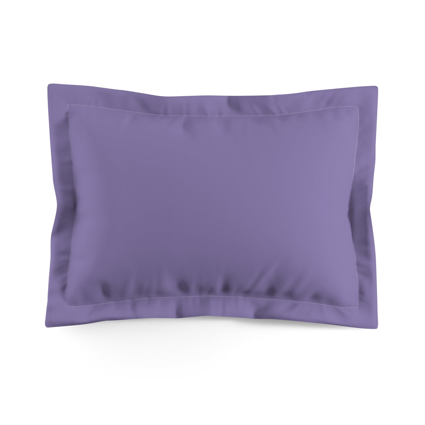 True Holiday Charmed Violet Purple Solids Microfiber Pillow Sham
