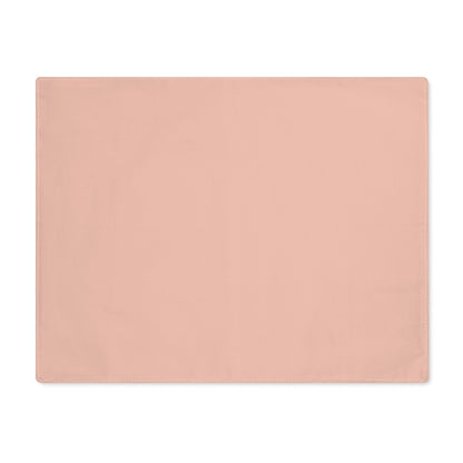 True Holiday Teacup Rose Orange Solids Placemat