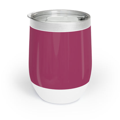 True Holiday Gypsy Pink Red Solids Chill Wine Tumbler