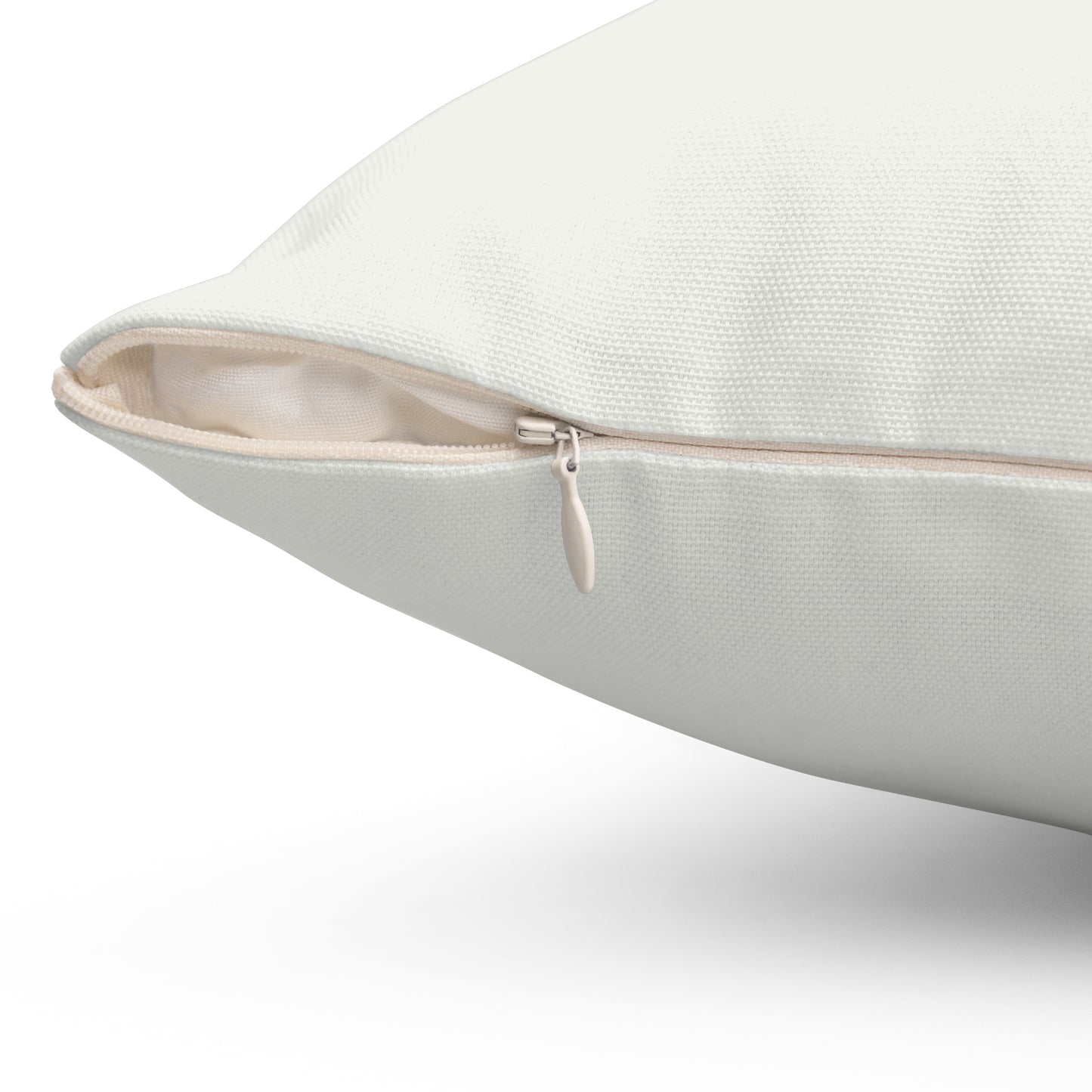 True Holiday White Heron White Solids 20" Square Throw Pillow