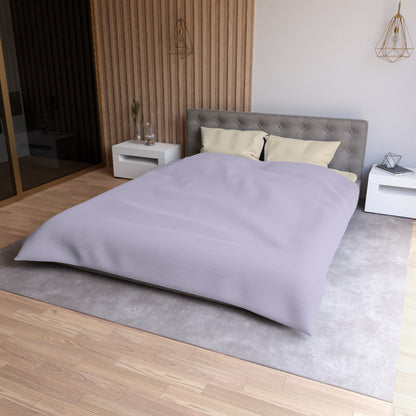True Holiday Grape Ice Purple Solids Duvet Cover